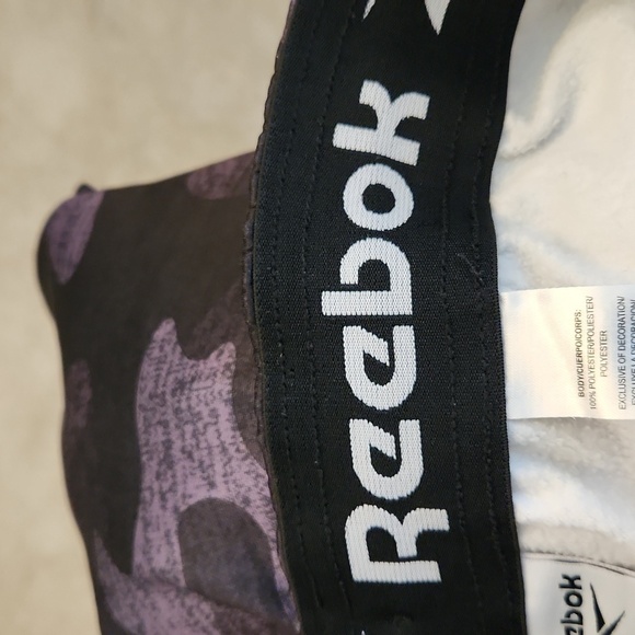 Reebok Men's Endeavor Jogger Pants Slim Fit Black Gray Cameo Size S - Picture 11 of 13